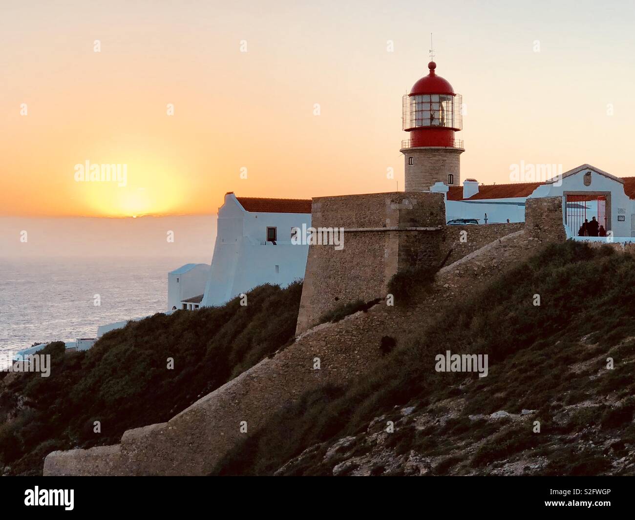 Cabo de Sao Vicente lighthouse - Image de stock capturée avec un smartphone