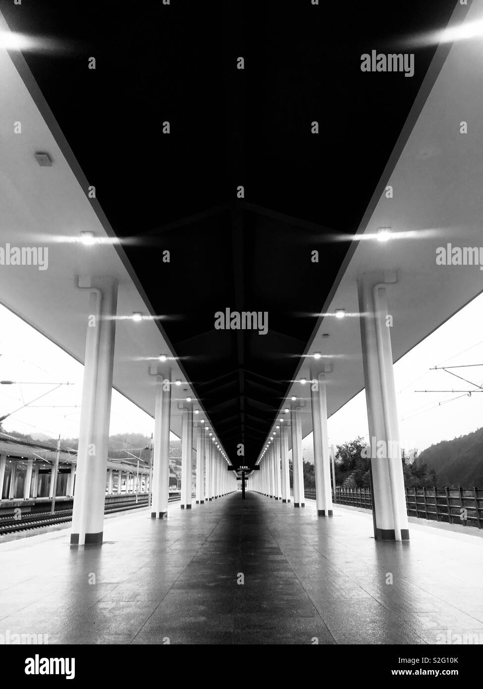 Gare à Qiandaohu à Chine . ❤️ nouvelle marque Banque D'Images