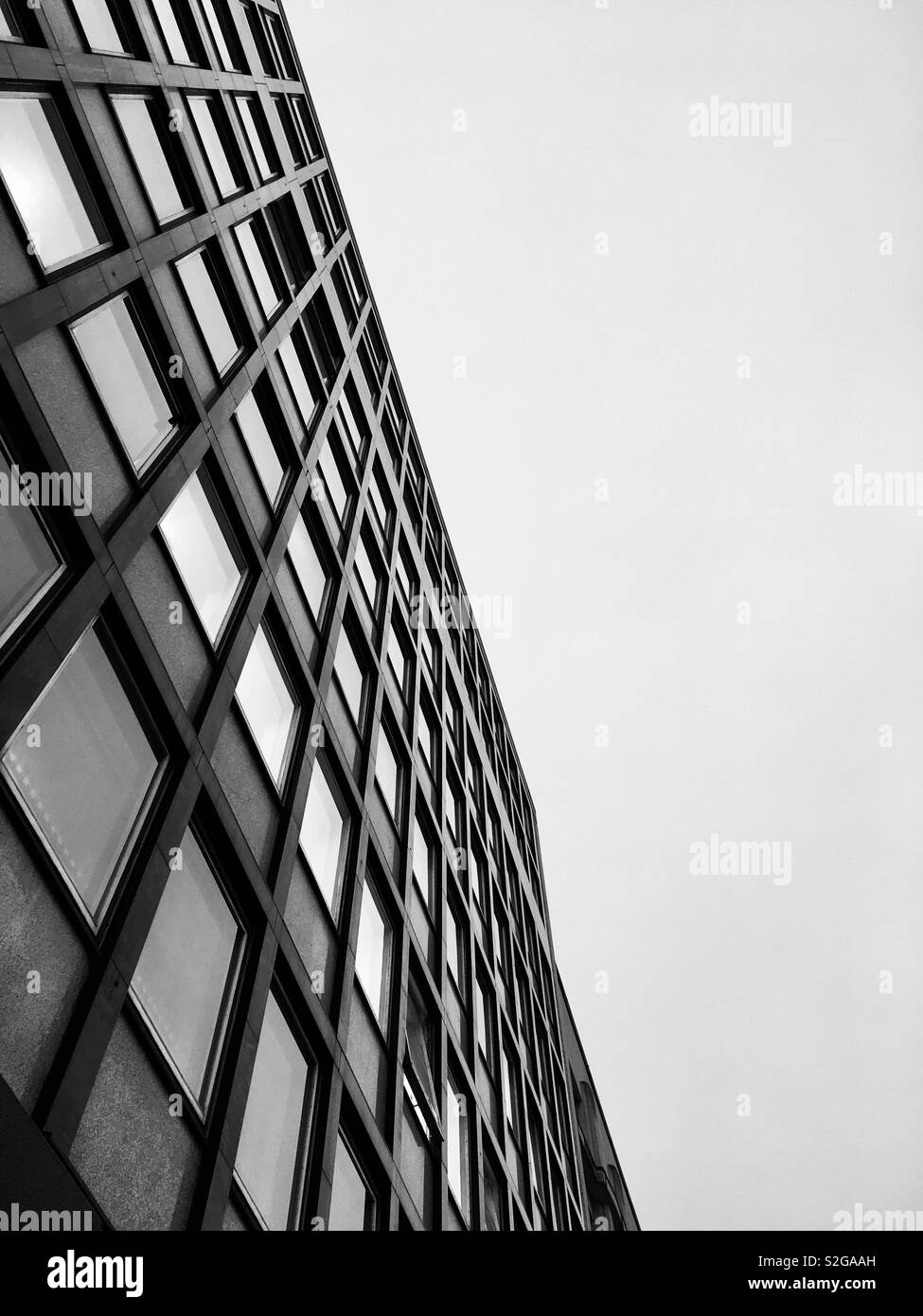 L'architecture au centre-ville de Leeds, Leeds, Yorkshire, Royaume-Uni - Image de stock capturée avec un smartphone