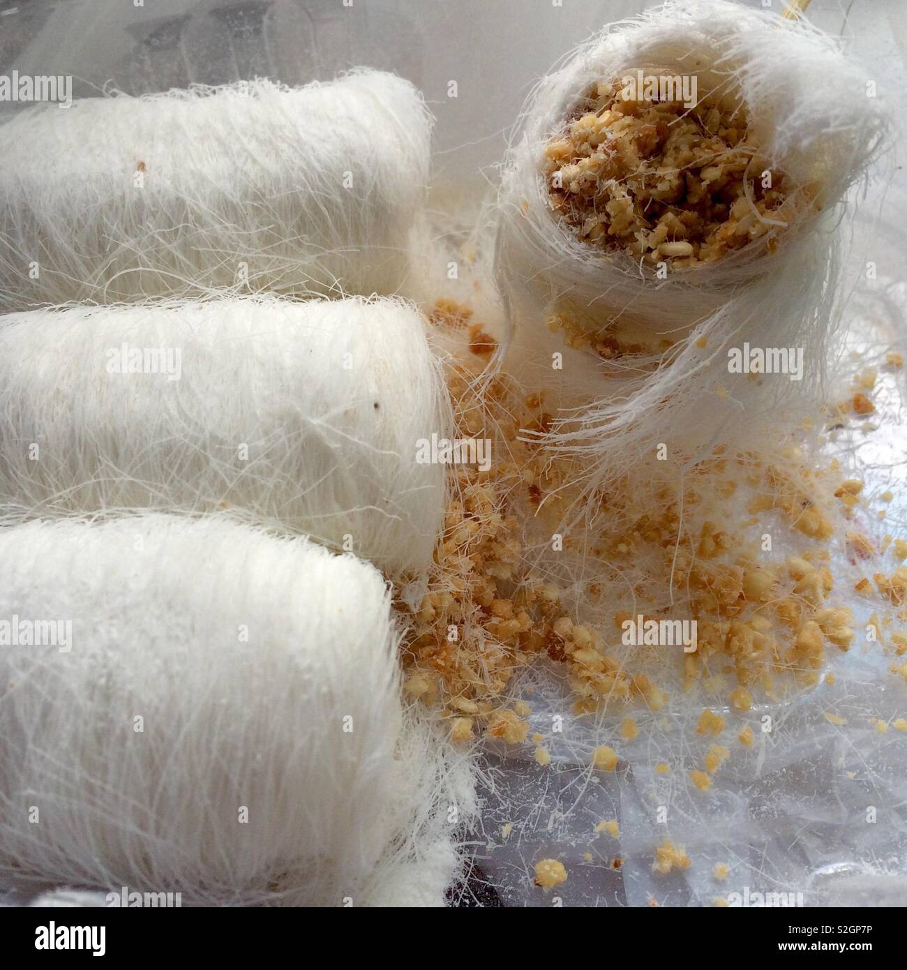 Chinese Dragon S Beard Candy Photo Stock Alamy