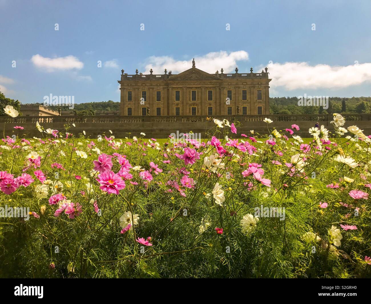 Chatsworth House Banque D'Images