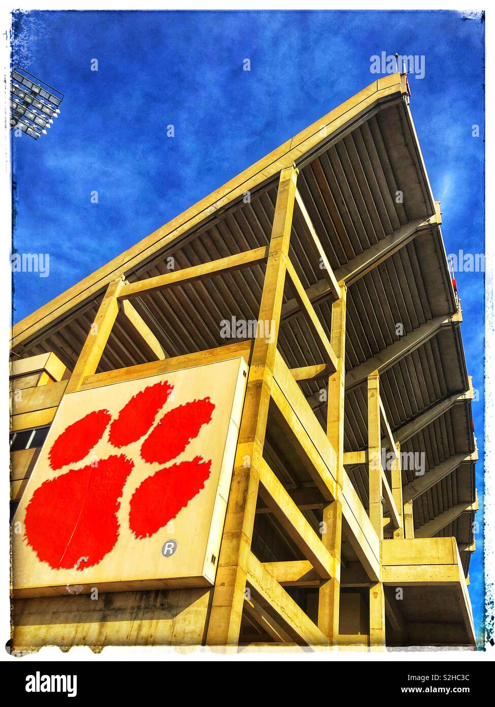 Tiger Paw Clemson Banque D'Images