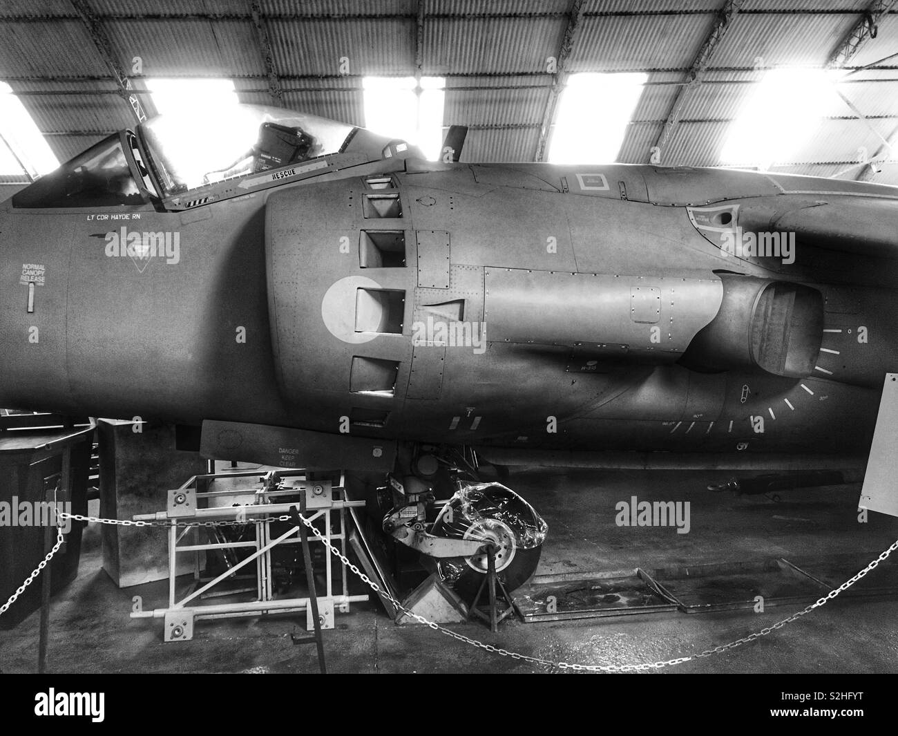 Hawker Harrier jump jet Banque D'Images