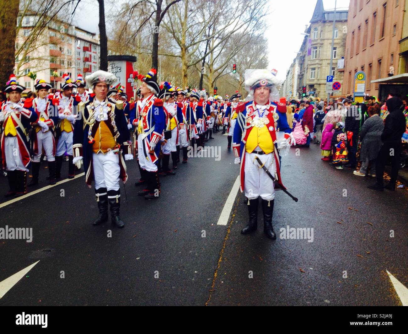 Carnaval de Mayence en 2019. Street Parade Banque D'Images