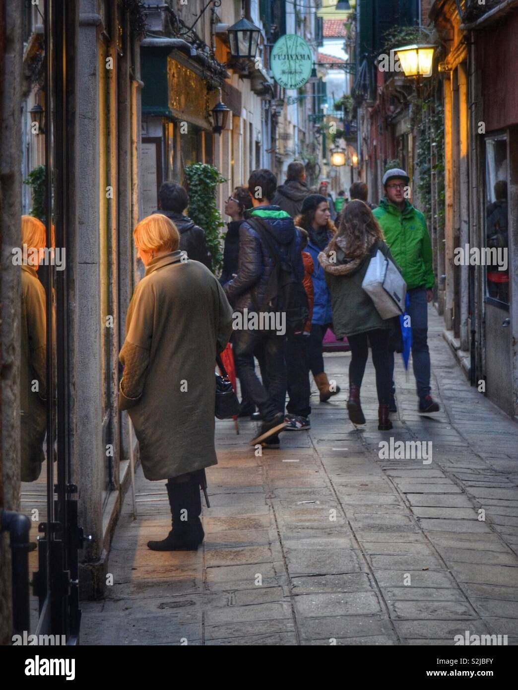 Venise en hiver Banque D'Images