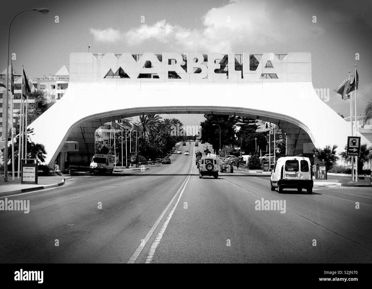 Pont de Marbella Banque D'Images