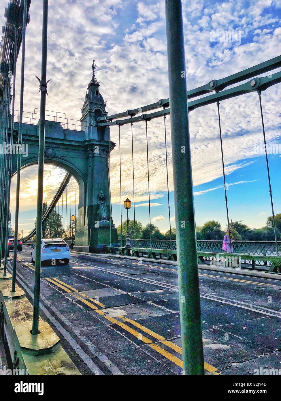 Hammersmith Bridge Banque D'Images