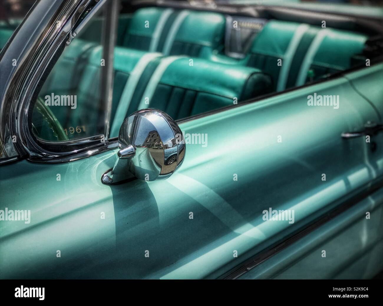 Pontiac Bonneville cabriolet voiture classique 1961 Banque D'Images