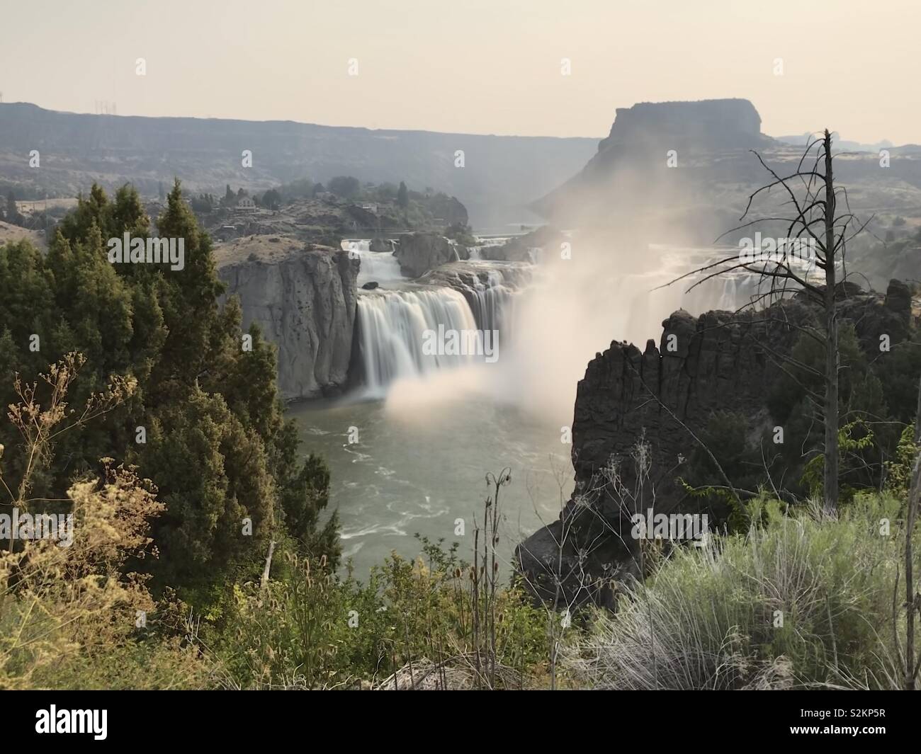 Chutes shoshone chutes jumelles Banque de photographies et d’images à haute résolution Alamy