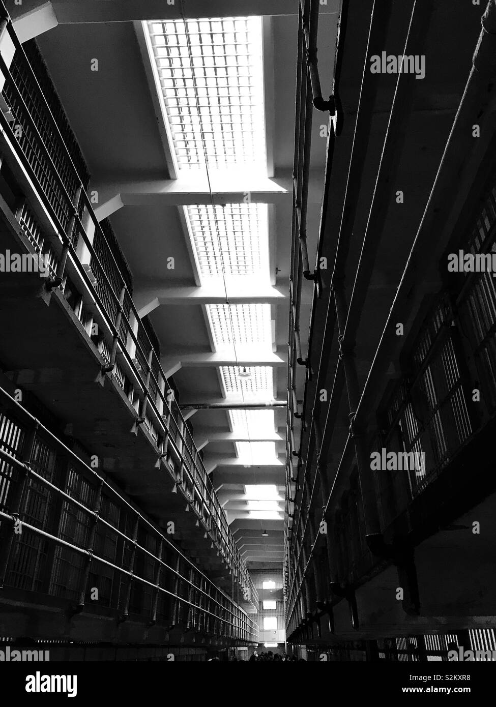 Prison d’Alcatraz Banque D'Images