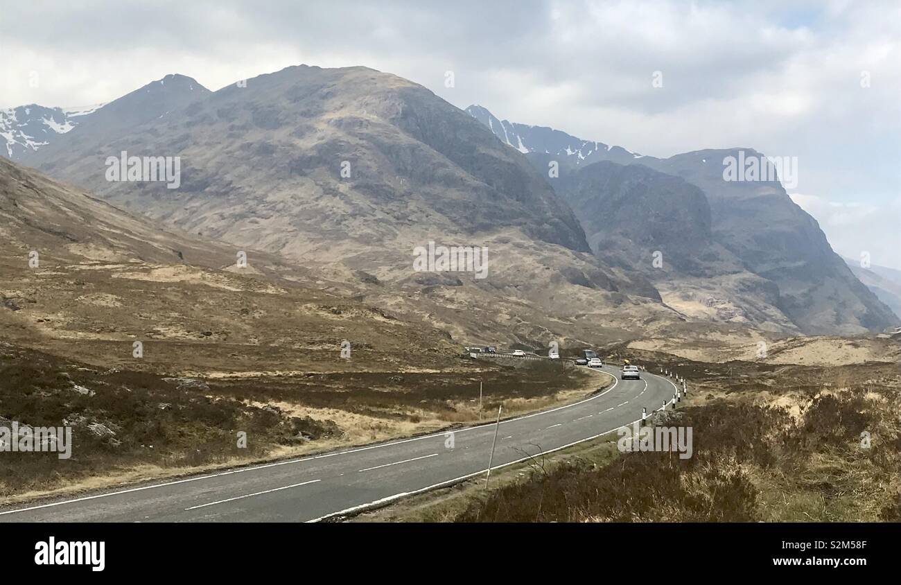 Kinlochleven. Scottish Highlands - Image de stock capturée avec un smartphone