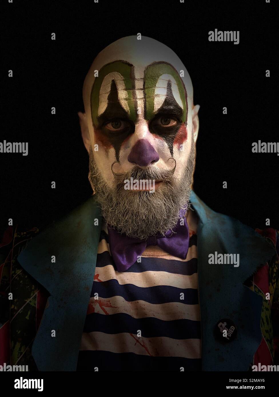 Clown Halloween Banque D'Images