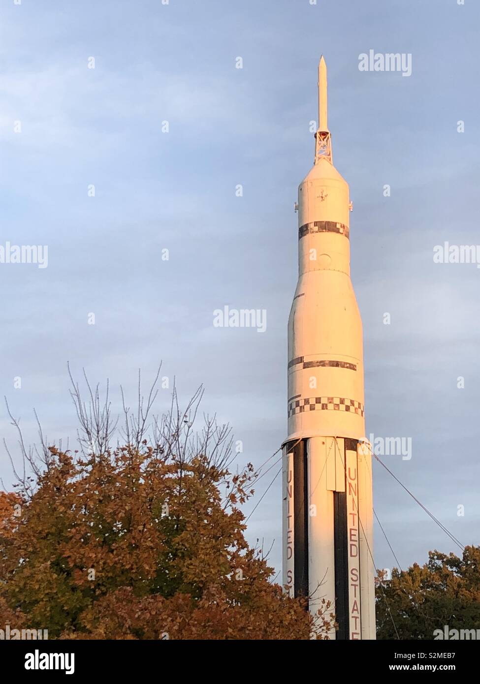 Est Space and Rocket Center Huntsville Alabama Banque D'Images