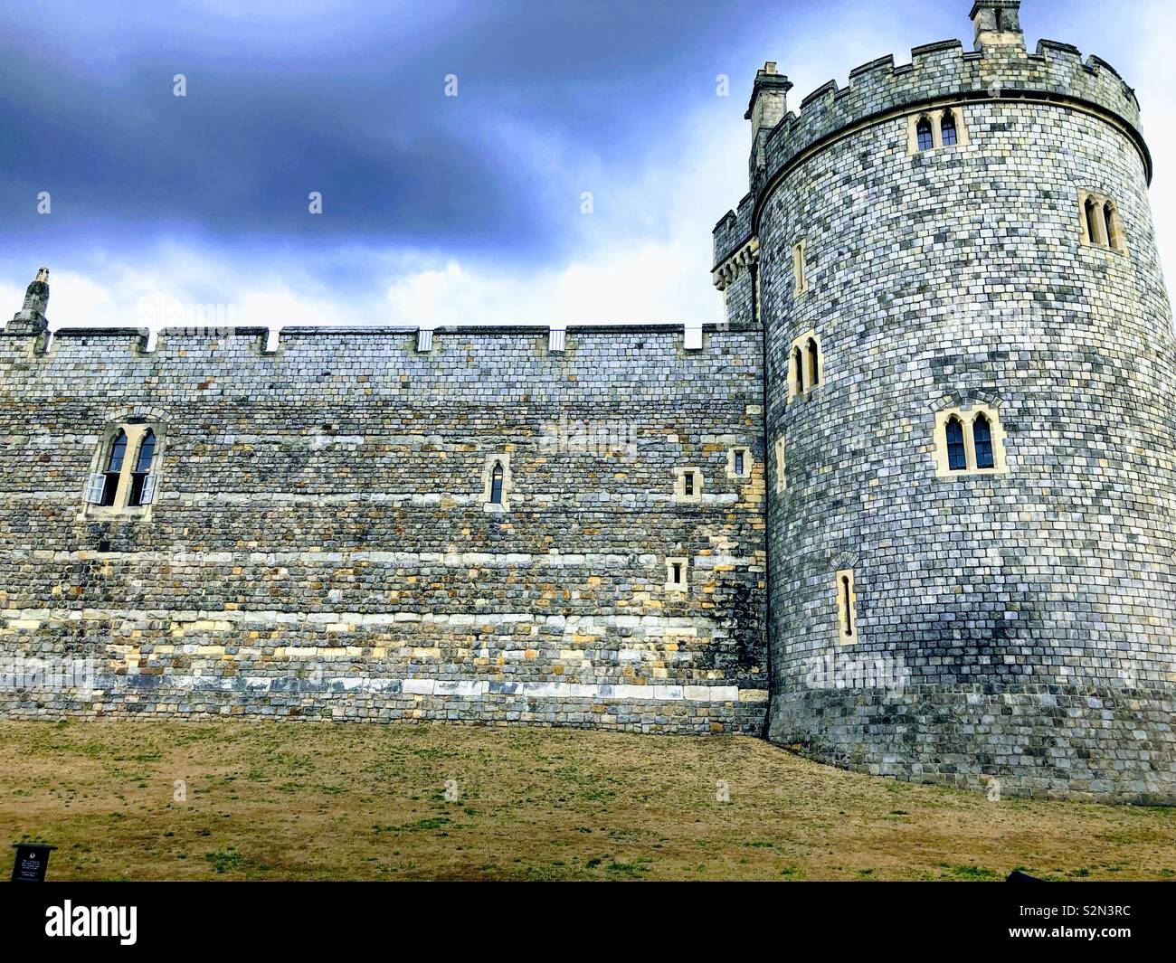 Le Château de Windsor, Royaume-Uni Banque D'Images