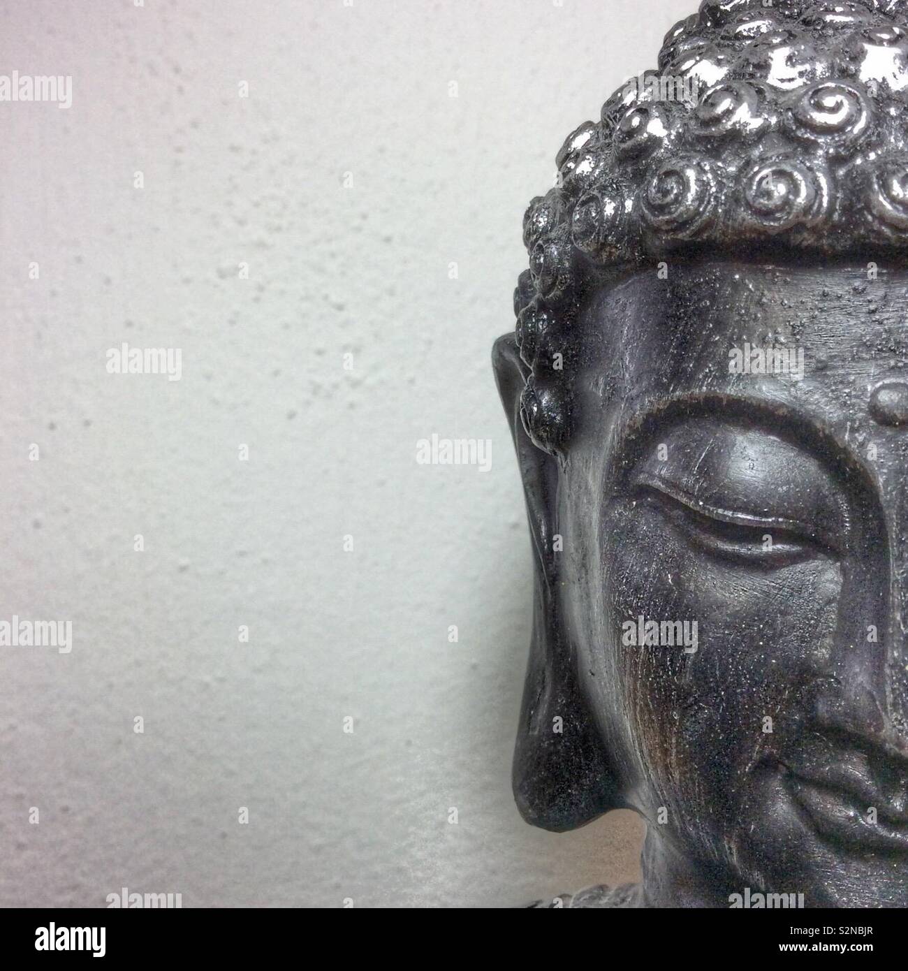 Portrait Portrait d'une statue de Bouddha Thaï Banque D'Images