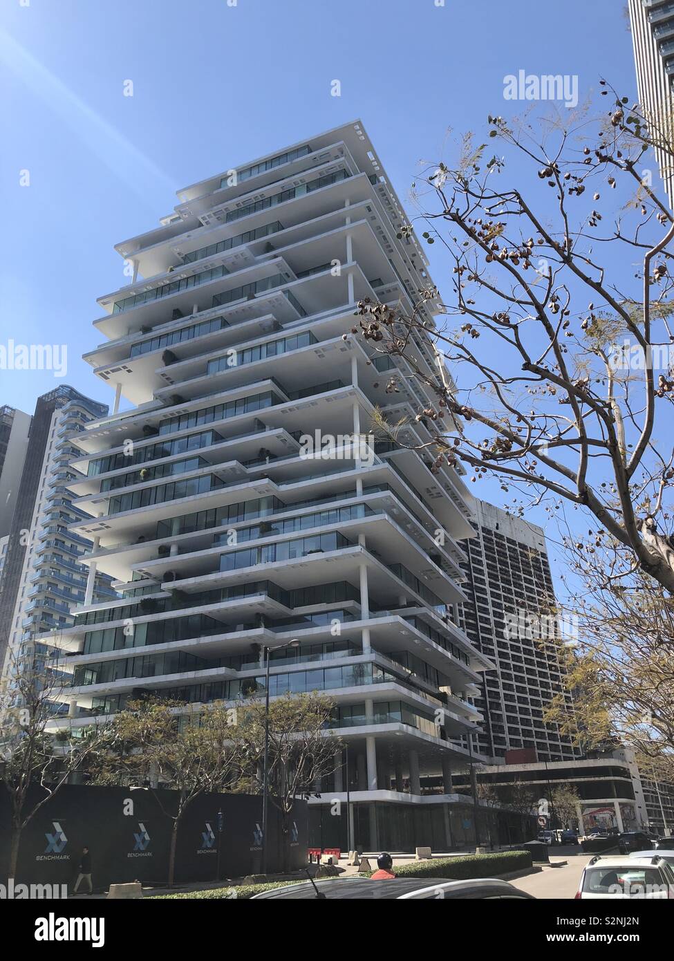 L'architecture étonnante Beyrouth Liban Banque D'Images