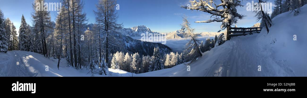 Sentiero del Pellegrino Banque D'Images