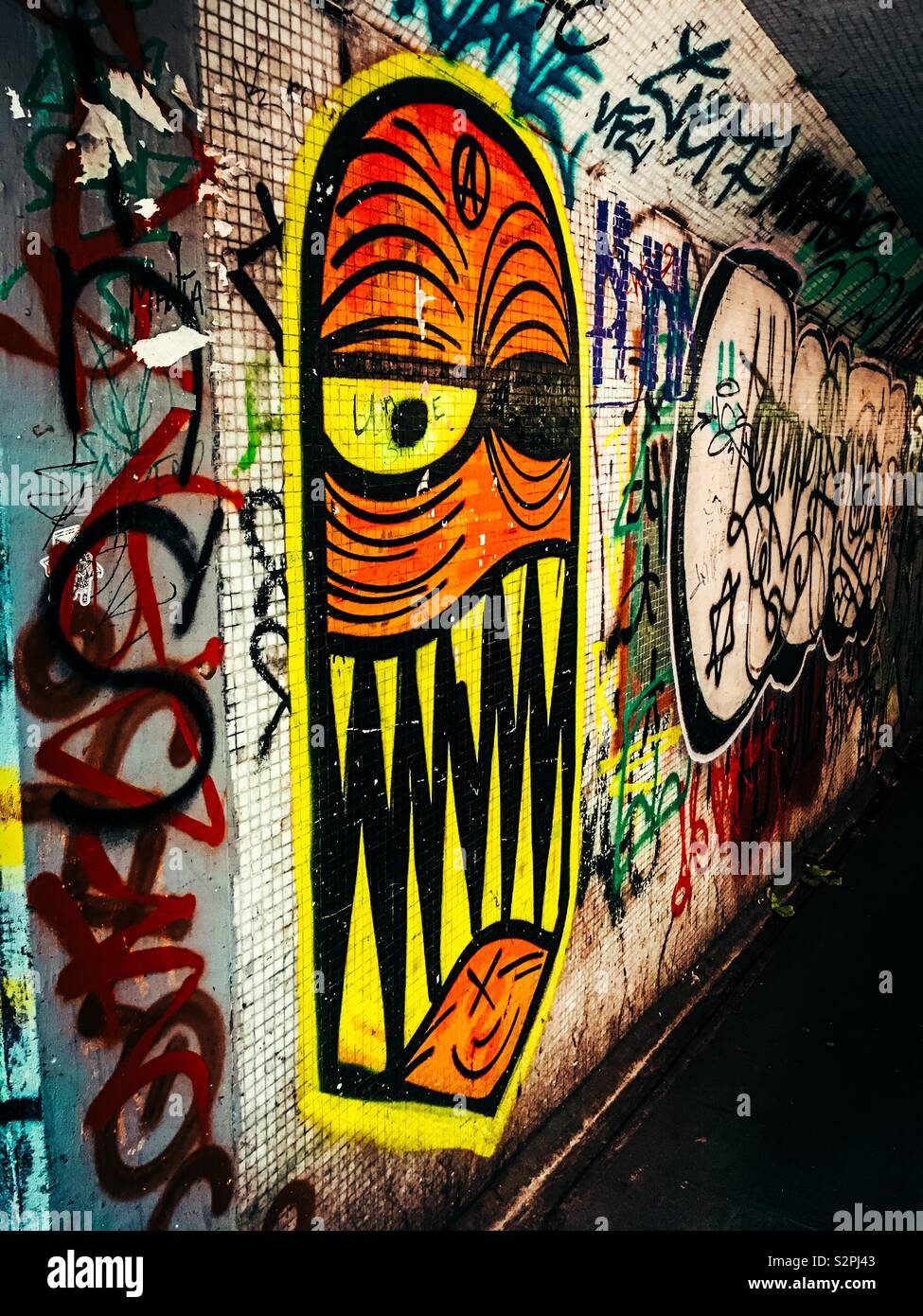 Bristol street art Banque D'Images