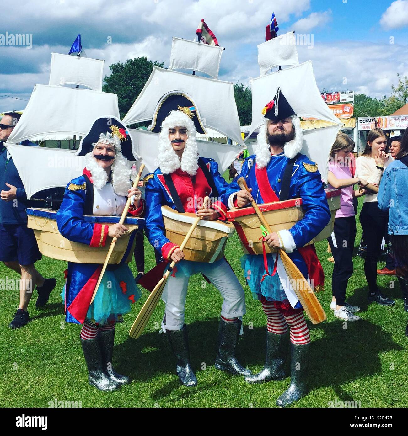 Les artistes de théâtre à Alresford Music Festival 2019 Banque D'Images