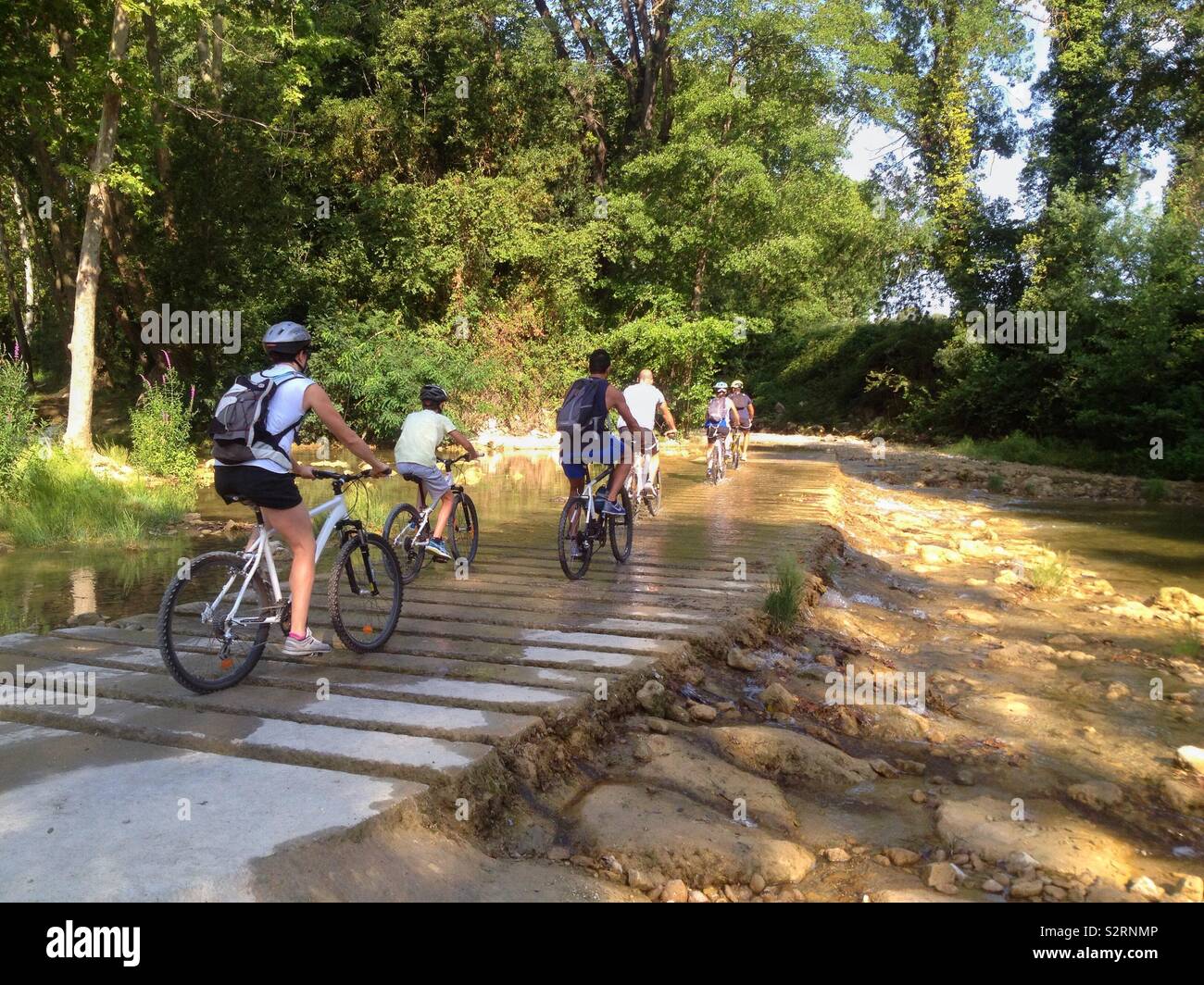 Balade à vélo - Image de stock capturée avec un smartphone
