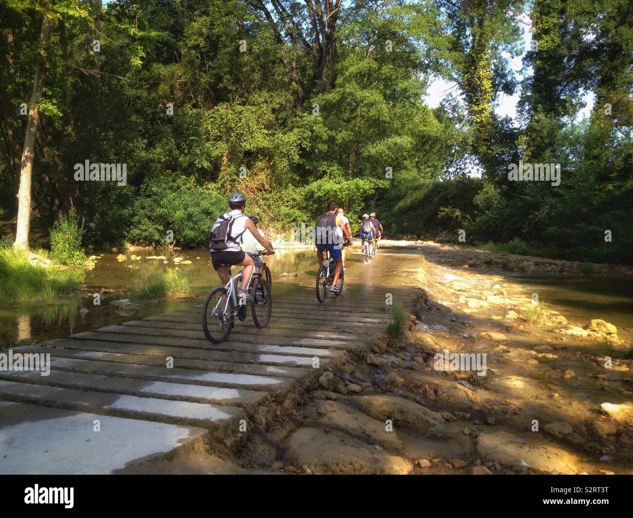 Balade à vélo - Image de stock capturée avec un smartphone
