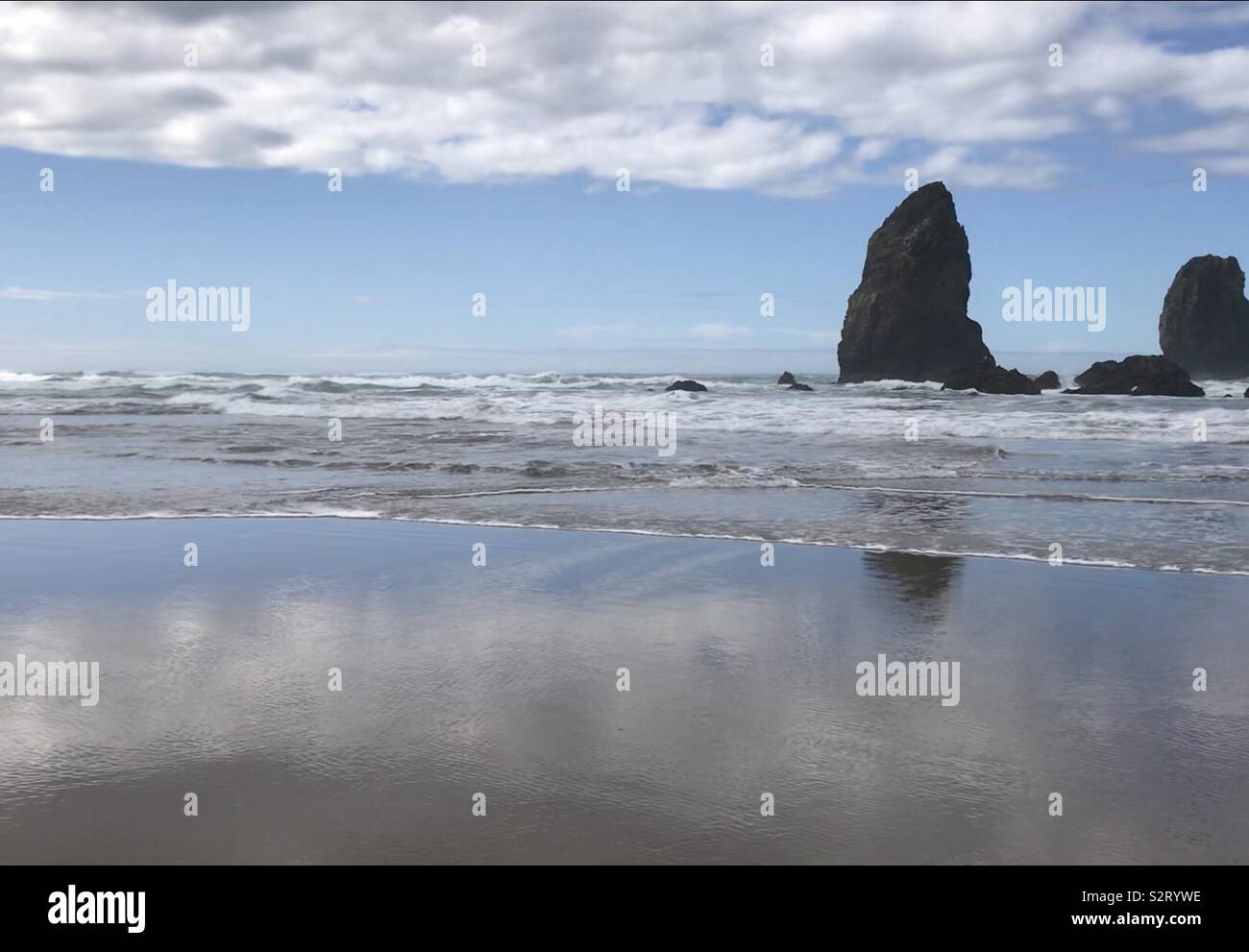 Cannon Beach, Oregon Banque D'Images