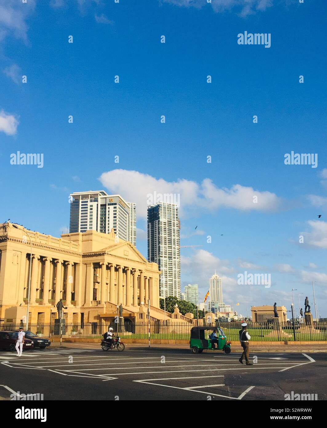 Ancien palais du Parlement à Colombo, Sri Lanka Banque D'Images