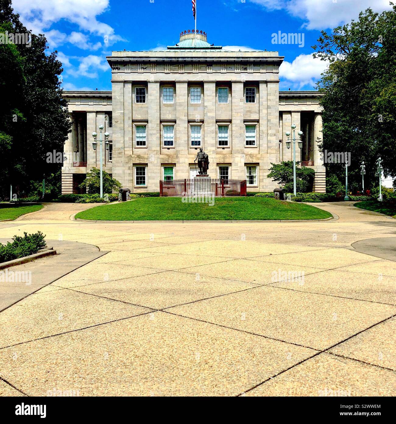 Raleigh North Carolina State Capitol Building Banque D'Images