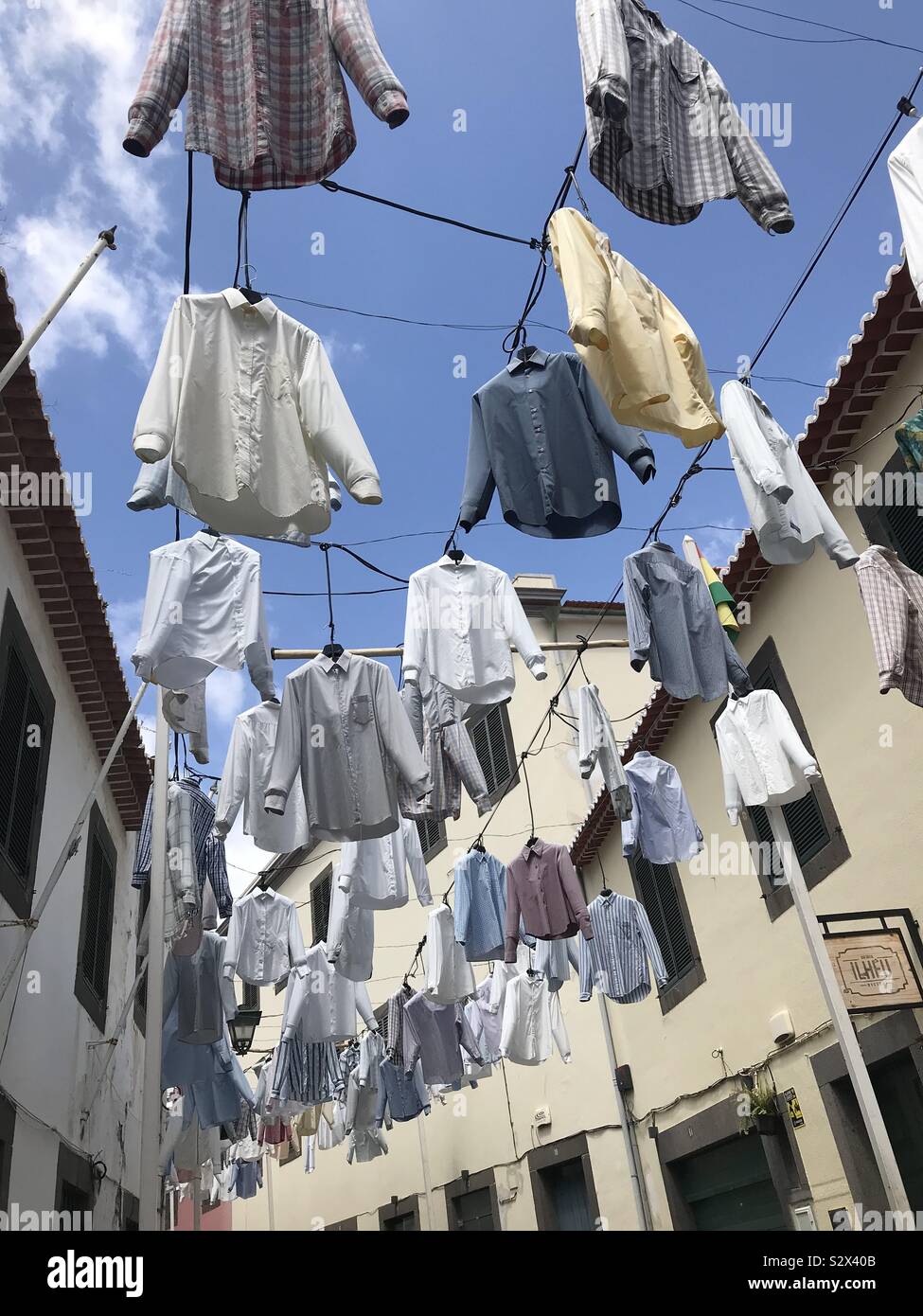 Jour de lavage, photo de Lobos Banque D'Images
