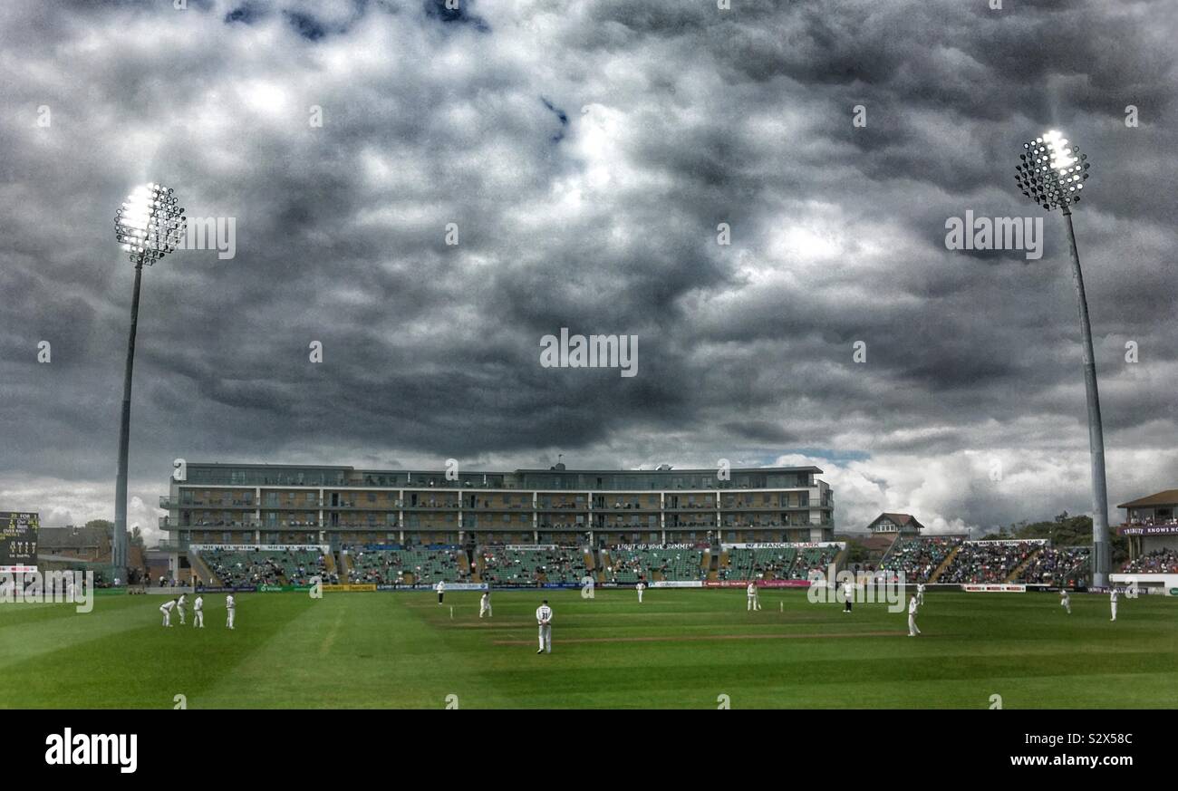 Le comté de cricket au sol à Taunton Banque D'Images