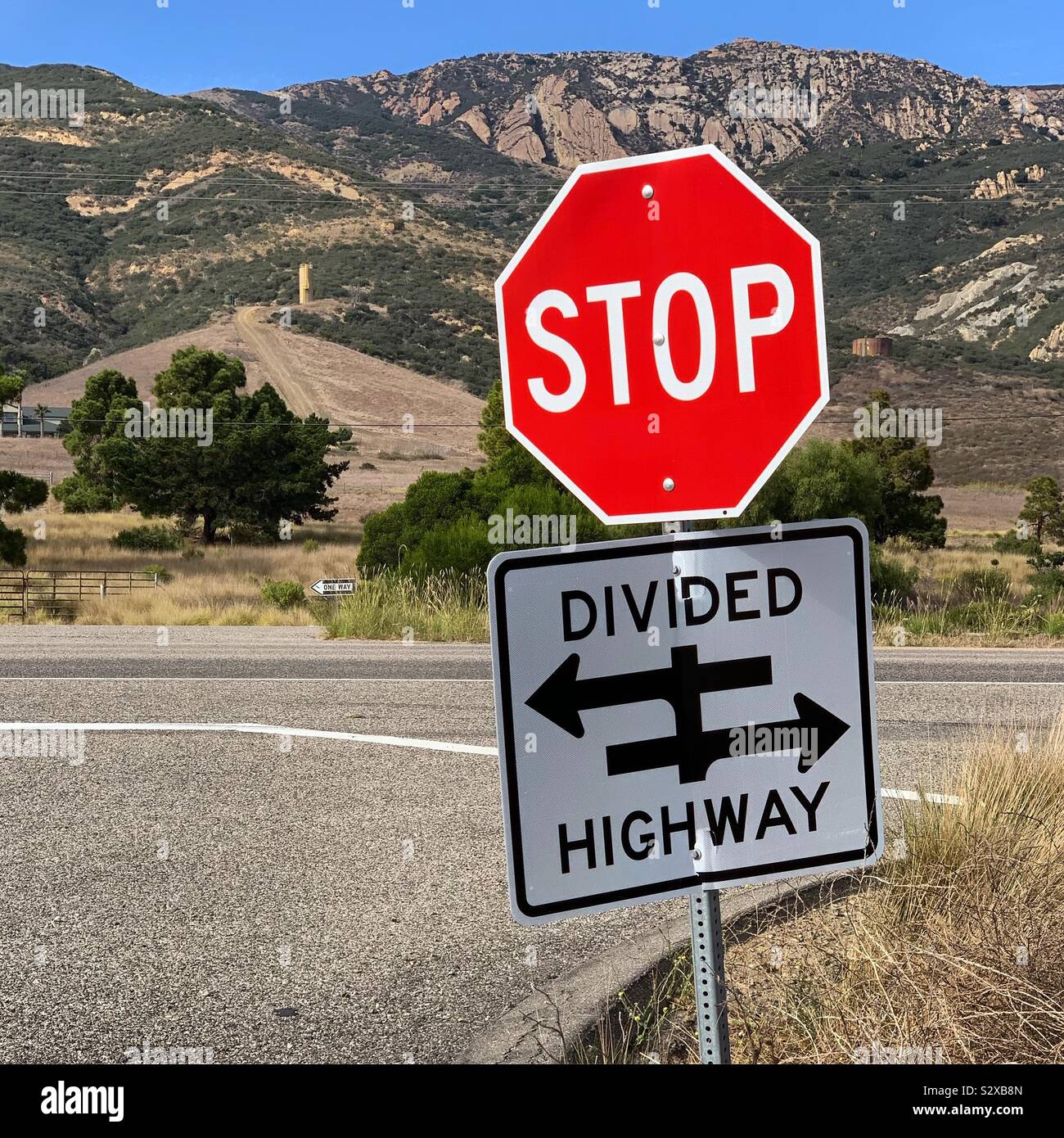 Route 101, Goleta, California, United States Banque D'Images
