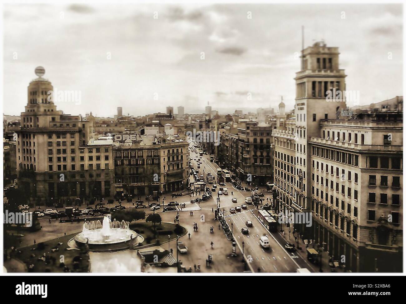 Barcelone. - Image de stock capturée avec un smartphone