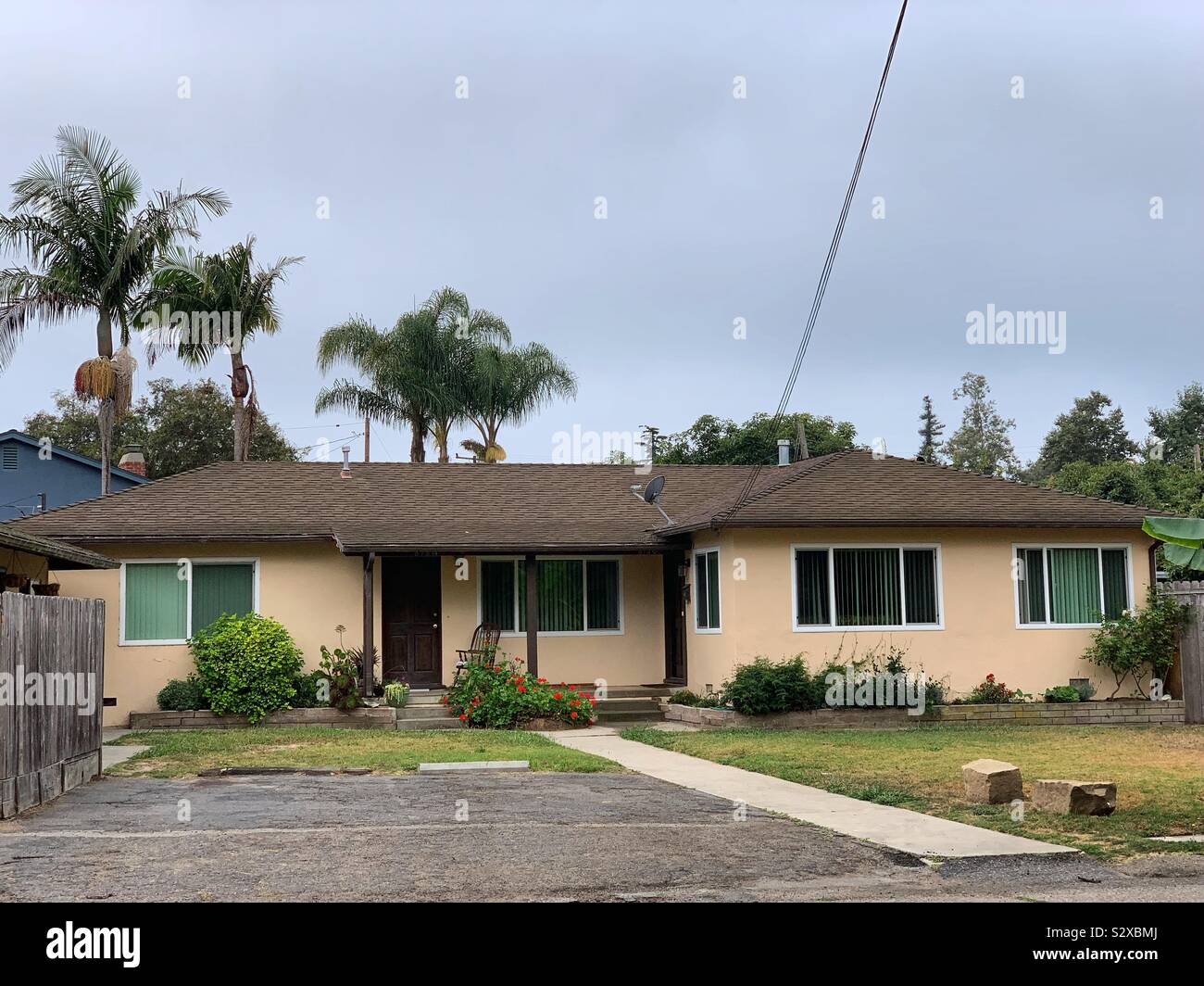 A home in Oakland, California, United States - Image de stock capturée avec un smartphone