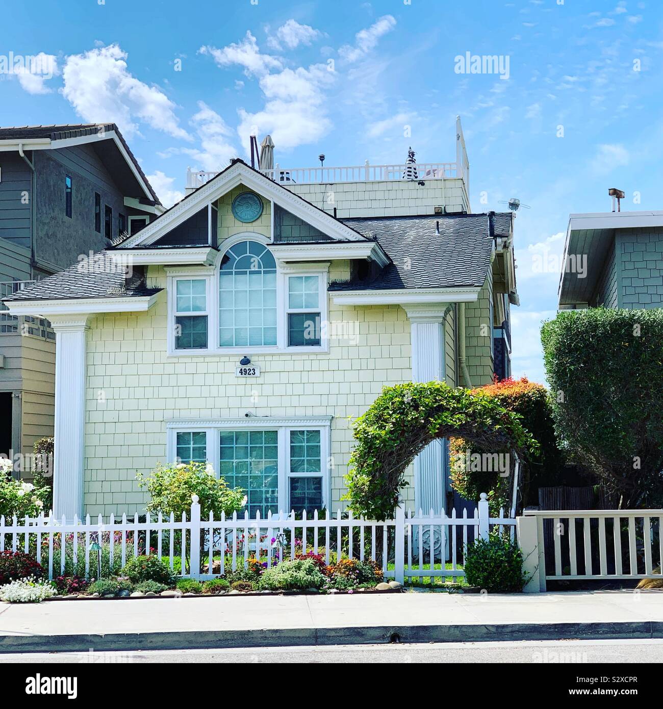 A home in Oakland, California, United States - Image de stock capturée avec un smartphone
