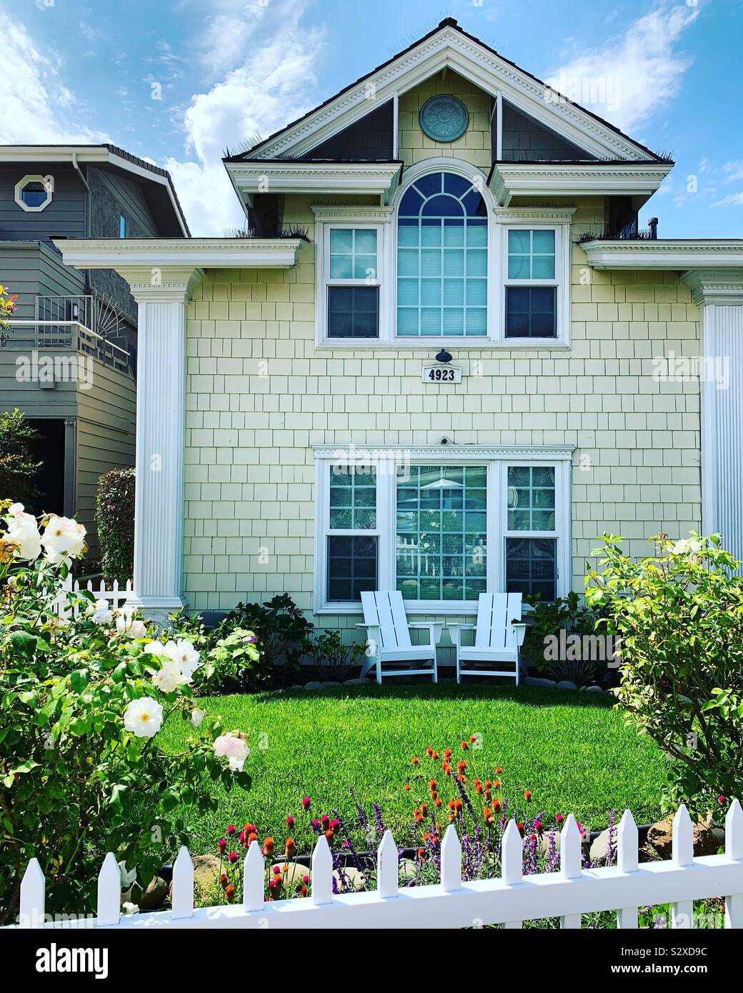 A home in Oakland, California, United States - Image de stock capturée avec un smartphone