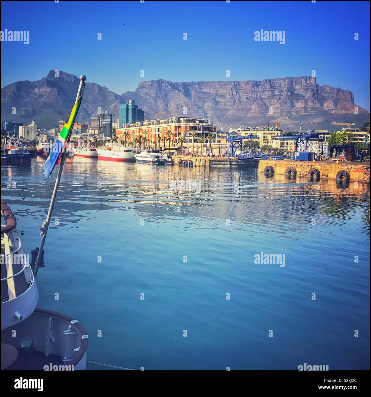 Children's fun ride, V&A Waterfront, Cape Town, Afrique du Sud. Banque D'Images