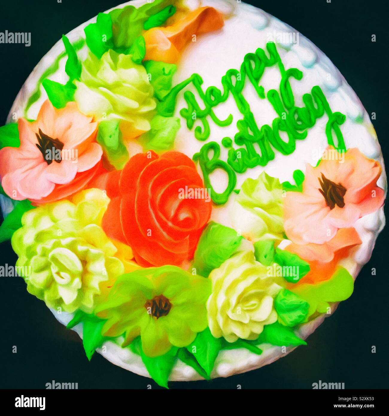 Vue De Dessus D Un Gateau D Anniversaire Recouvert De Buttercream Multicolores Roses Et Les Mots Joyeux Anniversaire Tourne A Partir De Ci Dessus Et Est En Forme De Carre Photo Stock Alamy Vue De Dessus D Un Gateau D Anniversaire Recouvert De Buttercream Multicolores Roses Et Les Mots Joyeux Anniversaire Tourne A Partir De Ci Dessus Et Est En Forme De Carre Photo Stock Alamy