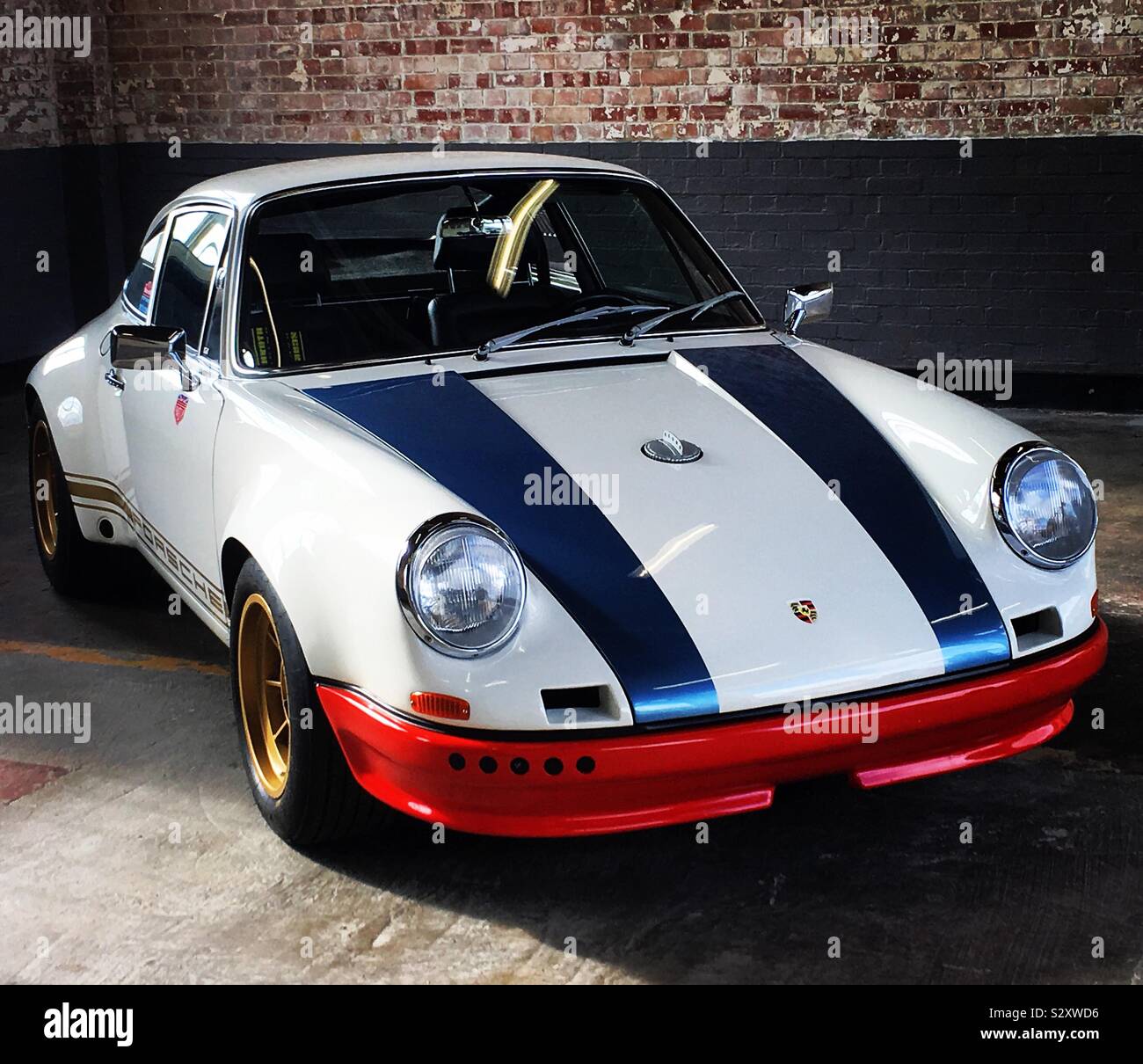 Porsche 911 au patrimoine de Bicester, Scramble Dimanche, 6 octobre 2019. Banque D'Images