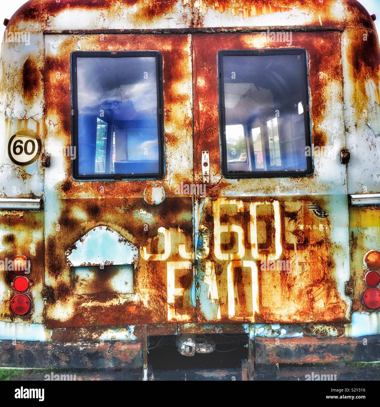 Musée de véhicules soviétique, JÄRVA-JAANI, Estonie - Image de stock capturée avec un smartphone