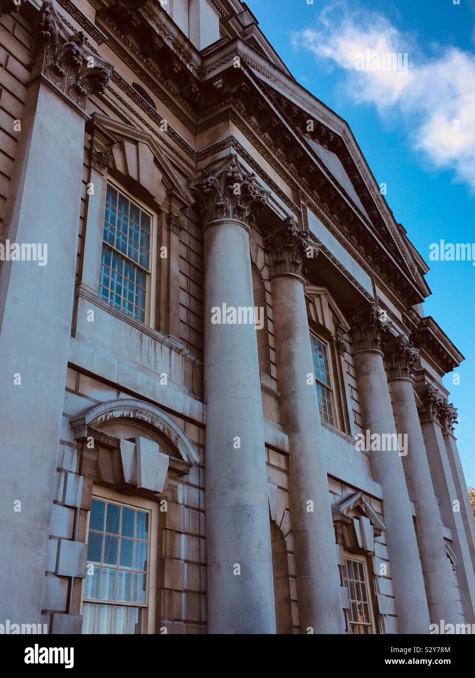 Automne Greenwich Old Royal Naval College Banque D'Images