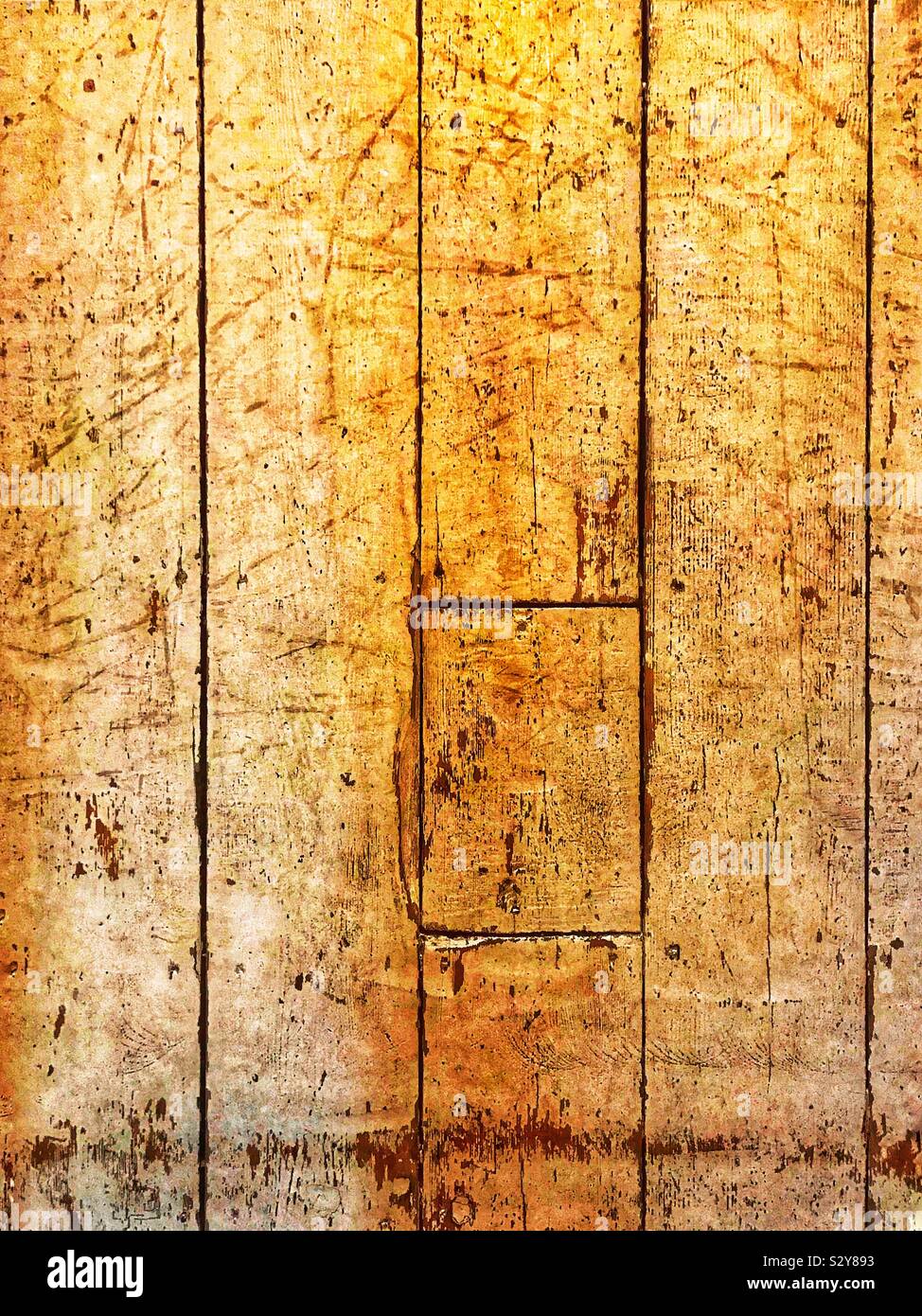 Planchers en bois Banque D'Images