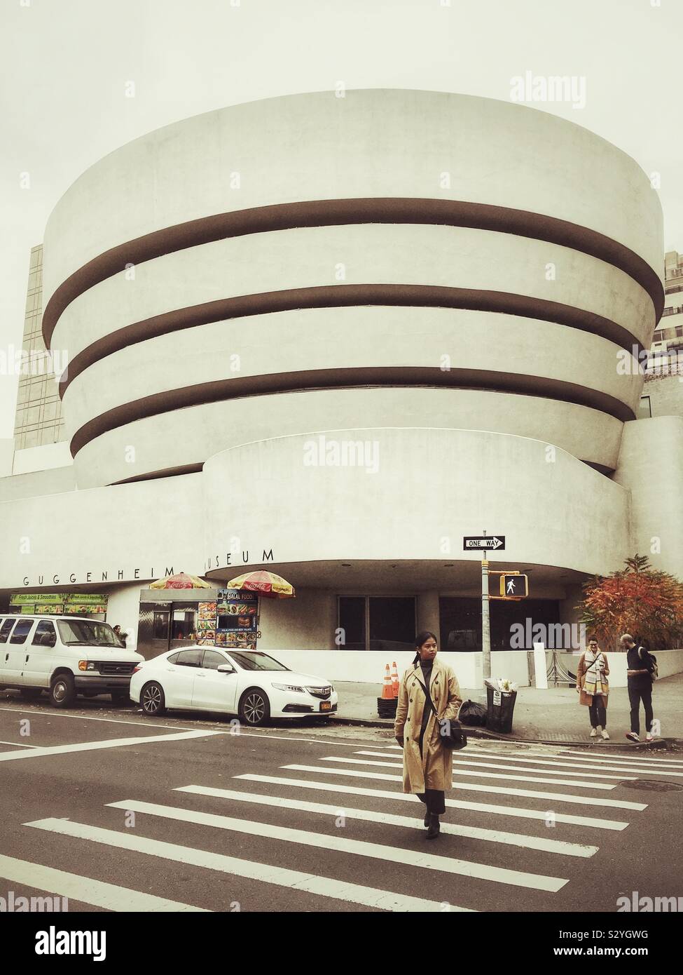 Guggenheim Museum, New York City, États-Unis d'Amérique. Banque D'Images