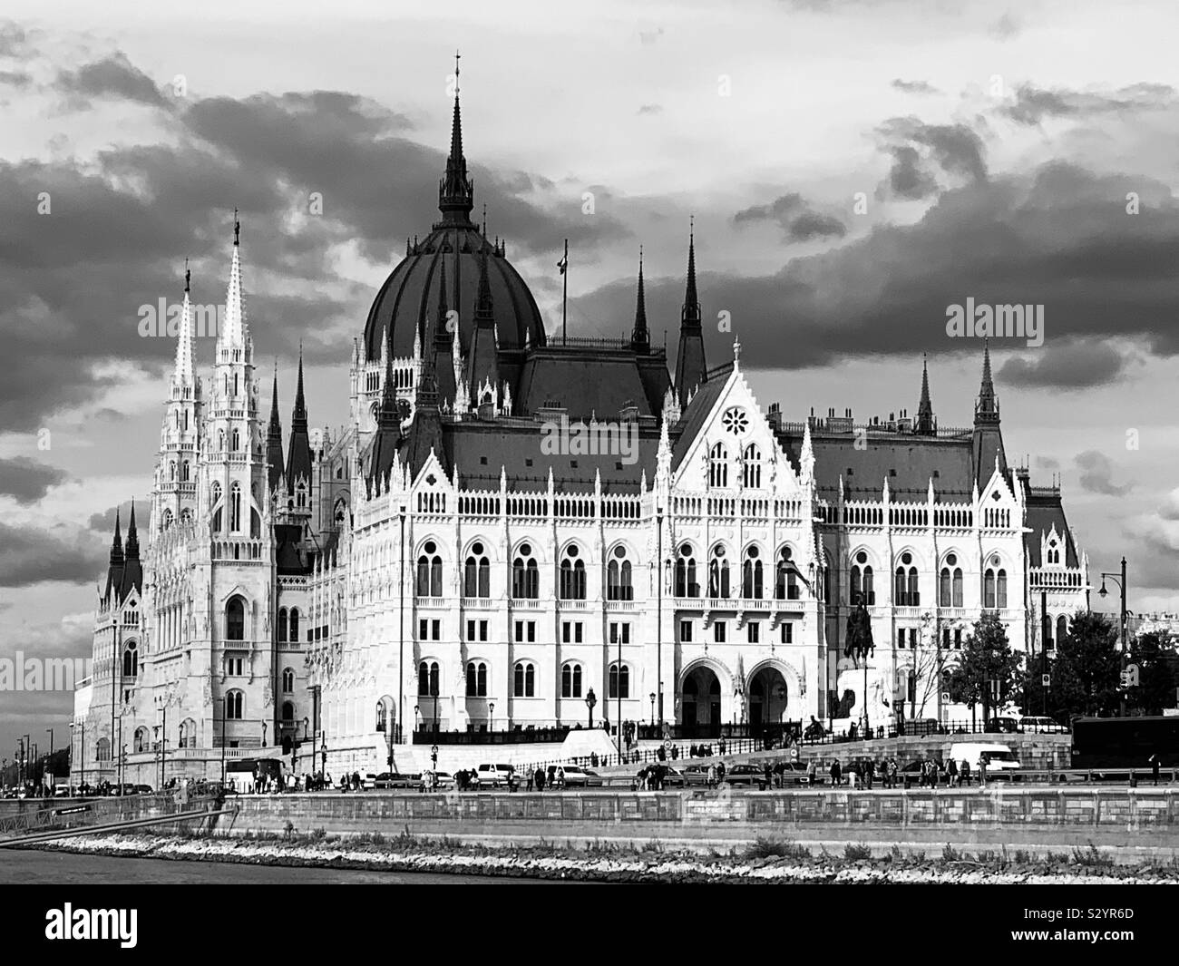 Bâtiment du Parlement européen, Budapest Banque D'Images