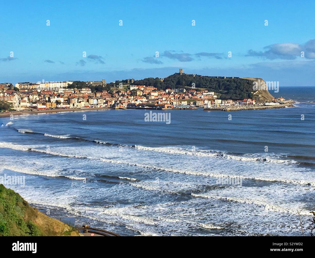 South Bay Scarborough North Yorkshire England UK Automne Banque D'Images