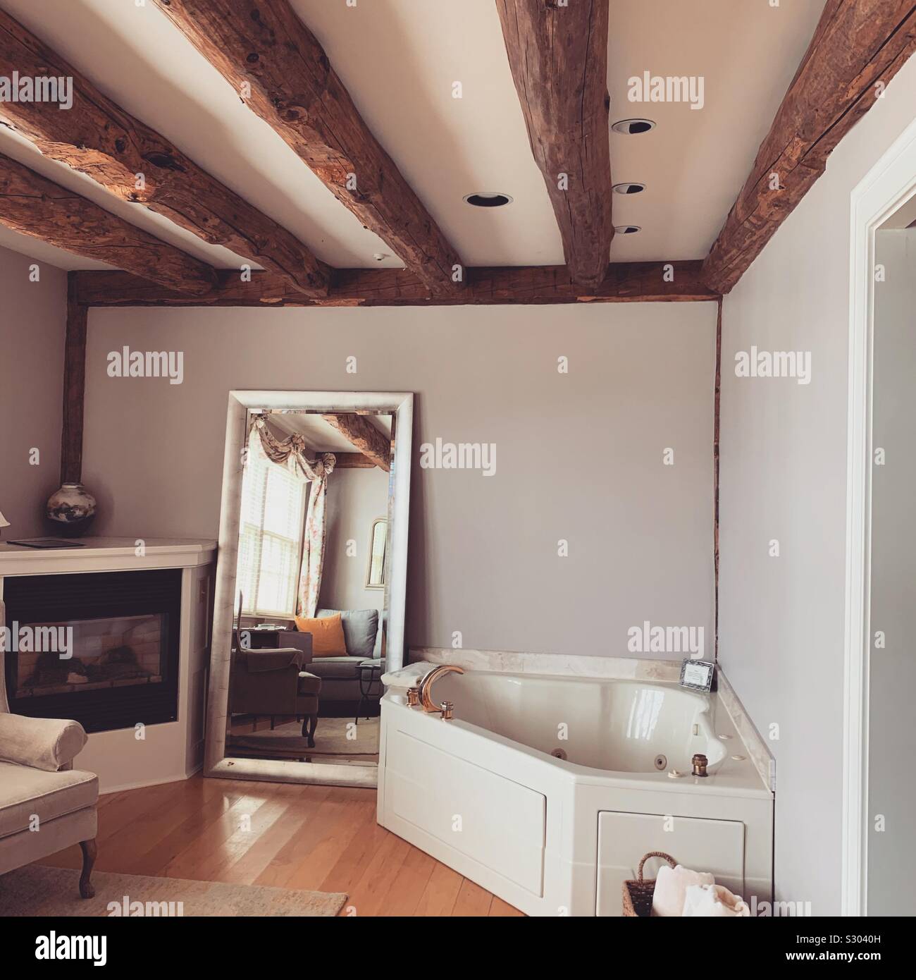 Abbott, The Inn at Round Barn Farm, Waitsfield, Vermont, United States Banque D'Images