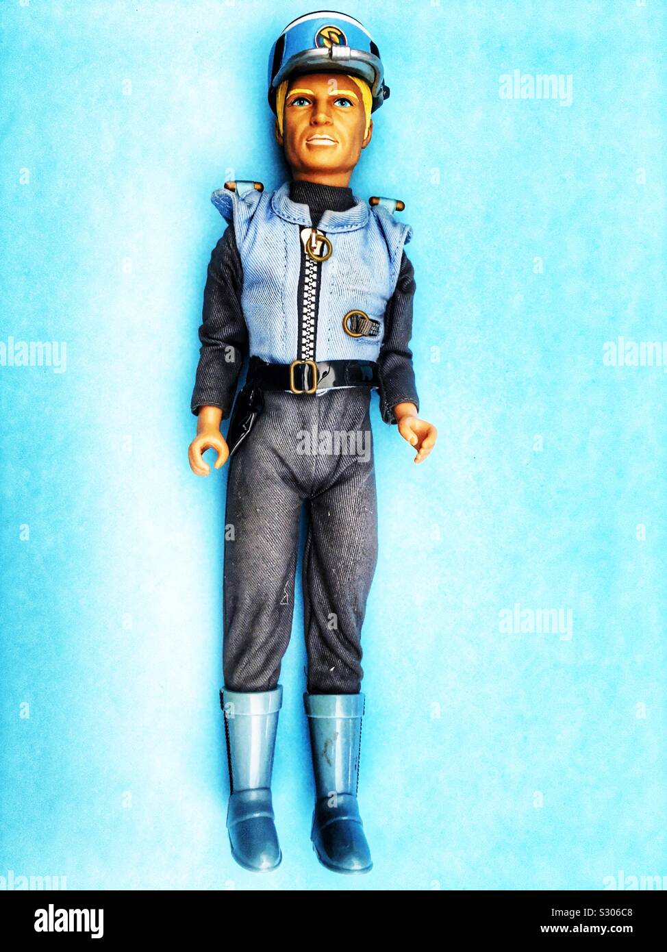 International Rescue Le Capitaine Blue - Image de stock capturée avec un smartphone