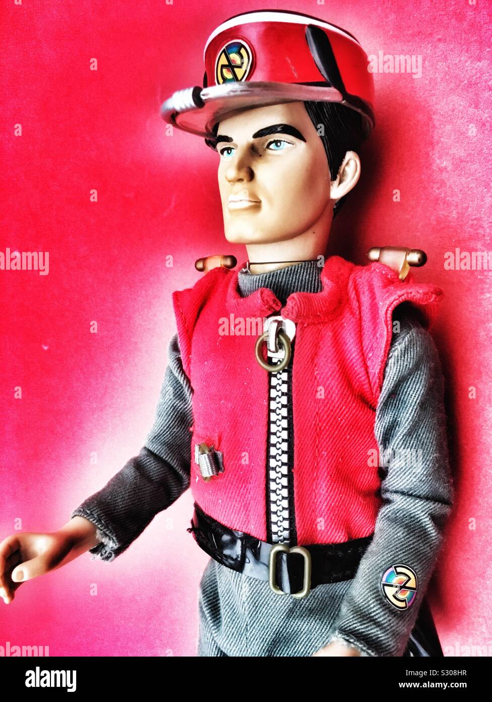 Captain Scarlet Banque D'Images