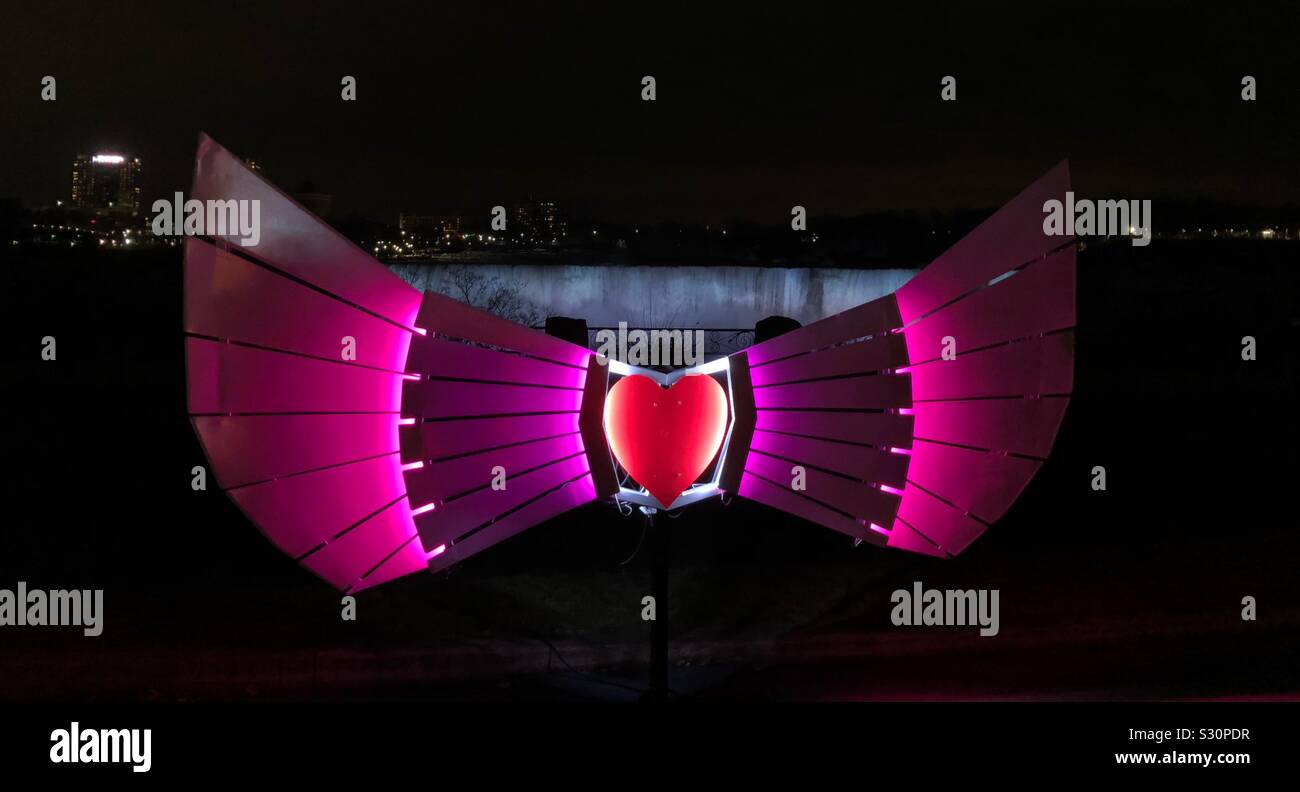 Ailes de fête. Banque D'Images