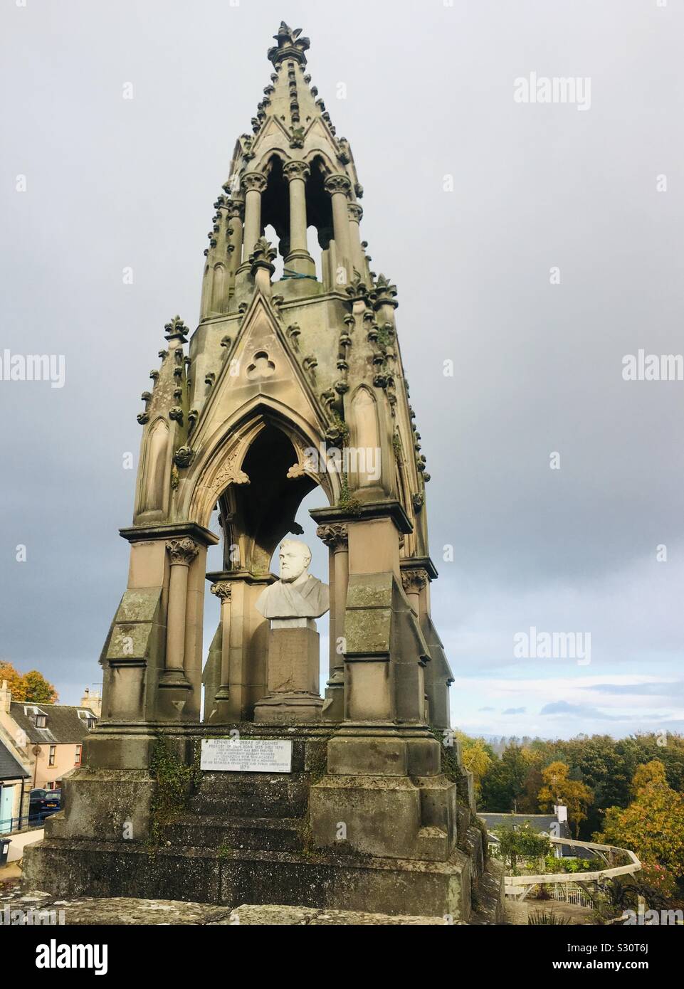 Kenneth Murray Monument, High Street, Tain, Highland, en Écosse. Un bâtiment classé de catégorie B Banque D'Images