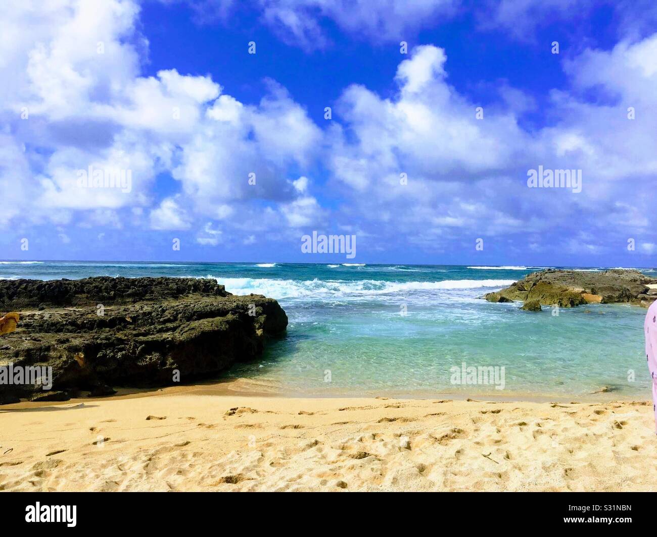 Plage Hawaii Banque D'Images